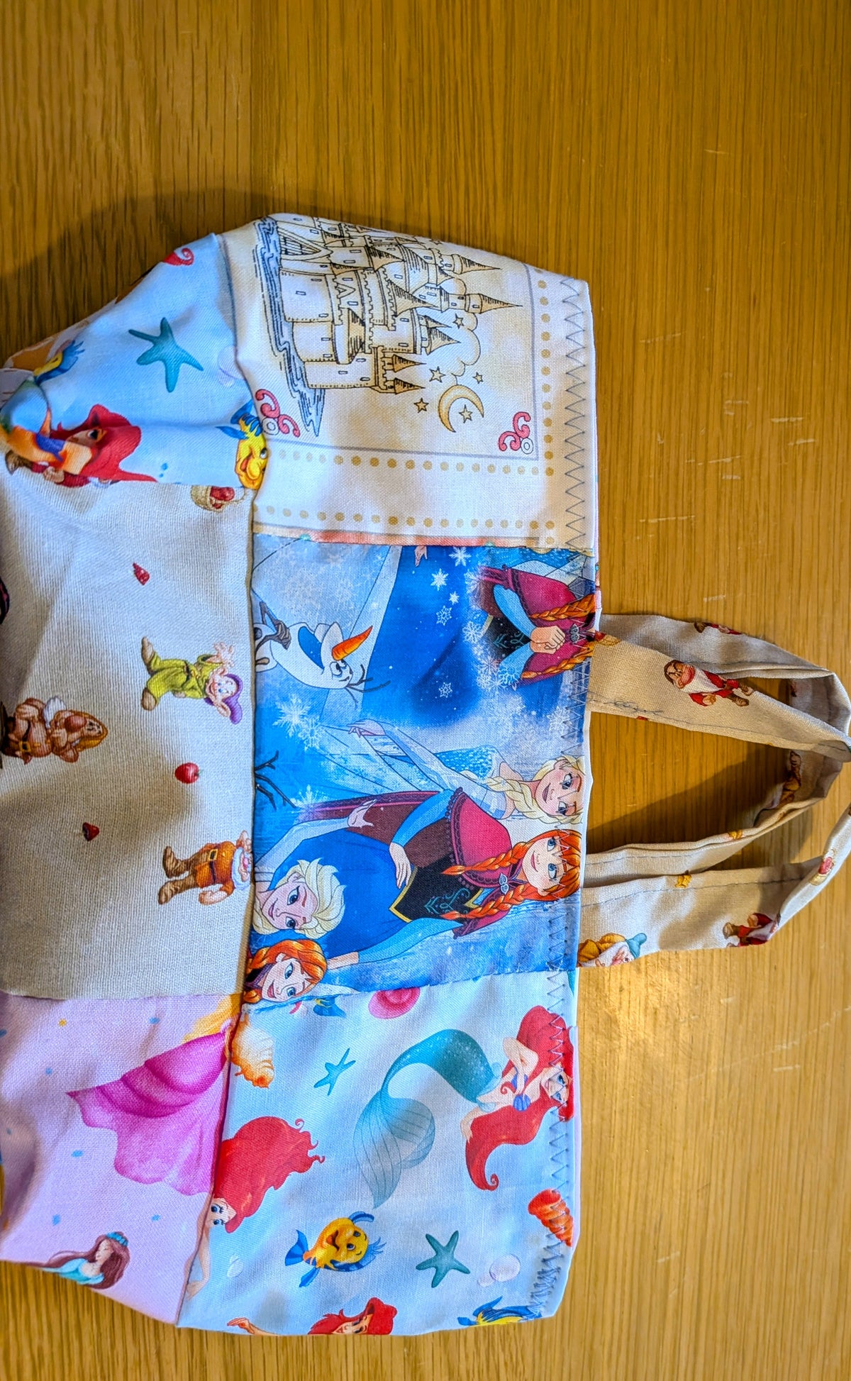 Patchwork Princess Kids’ Tote Bag 👑🌸