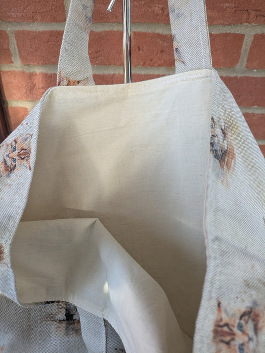 Kitten tote bag