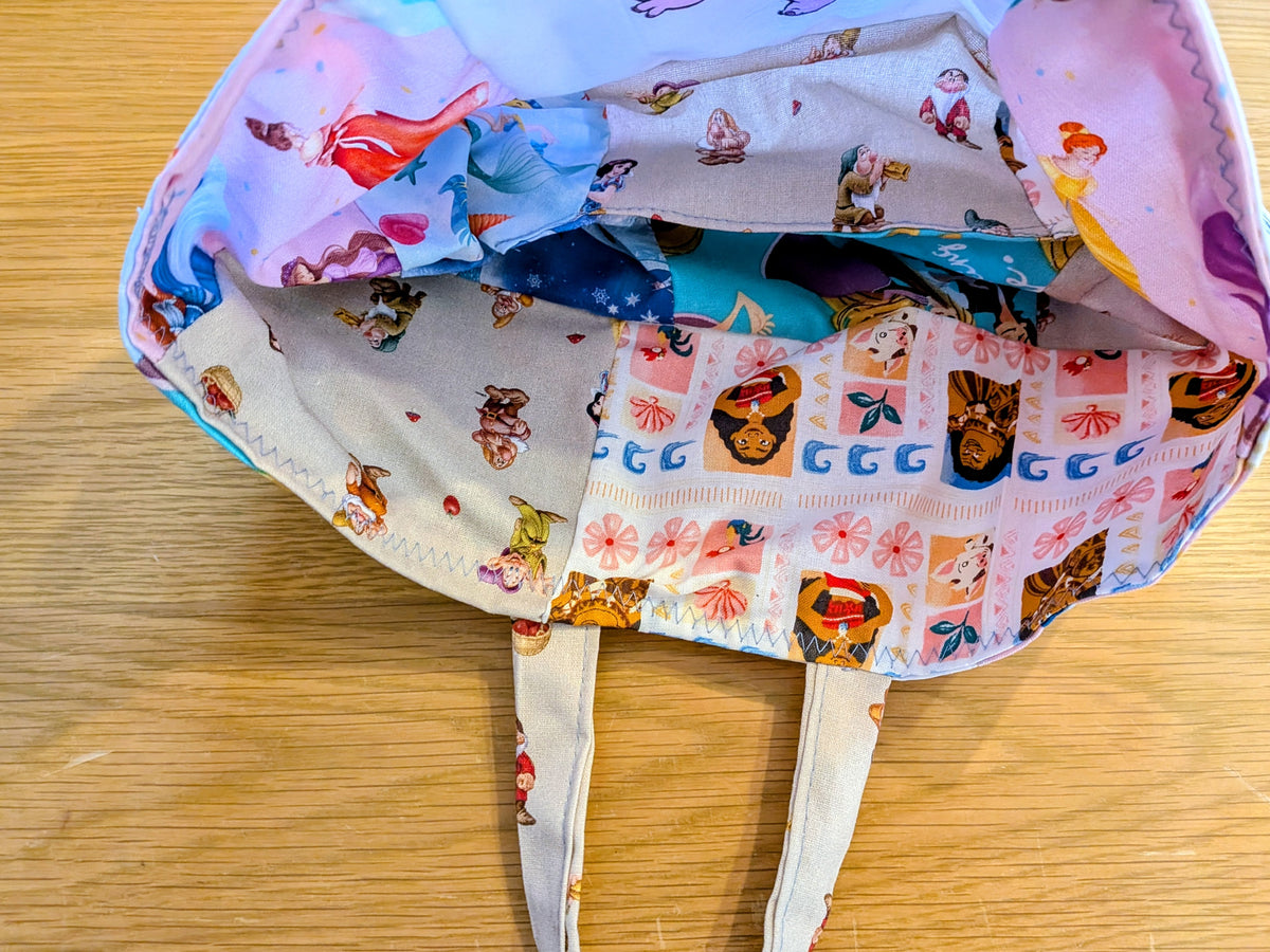 Patchwork Princess Kids’ Tote Bag 👑🌸