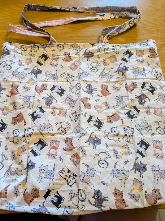 Cat Fabric Tote Bag 🐱