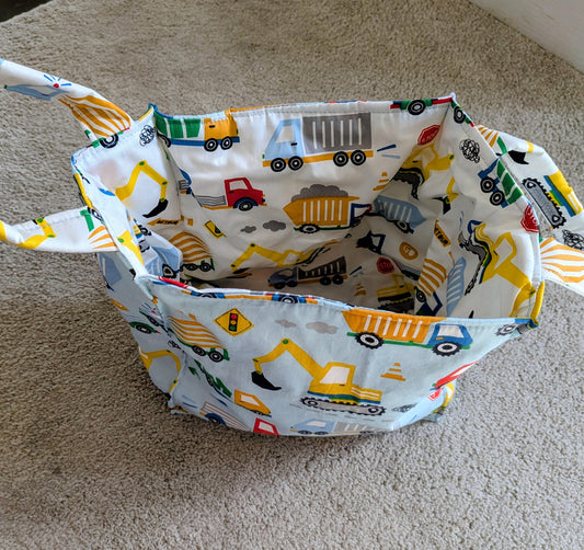 Transport Toy Basket – Fabric, Lightweight & Portable
