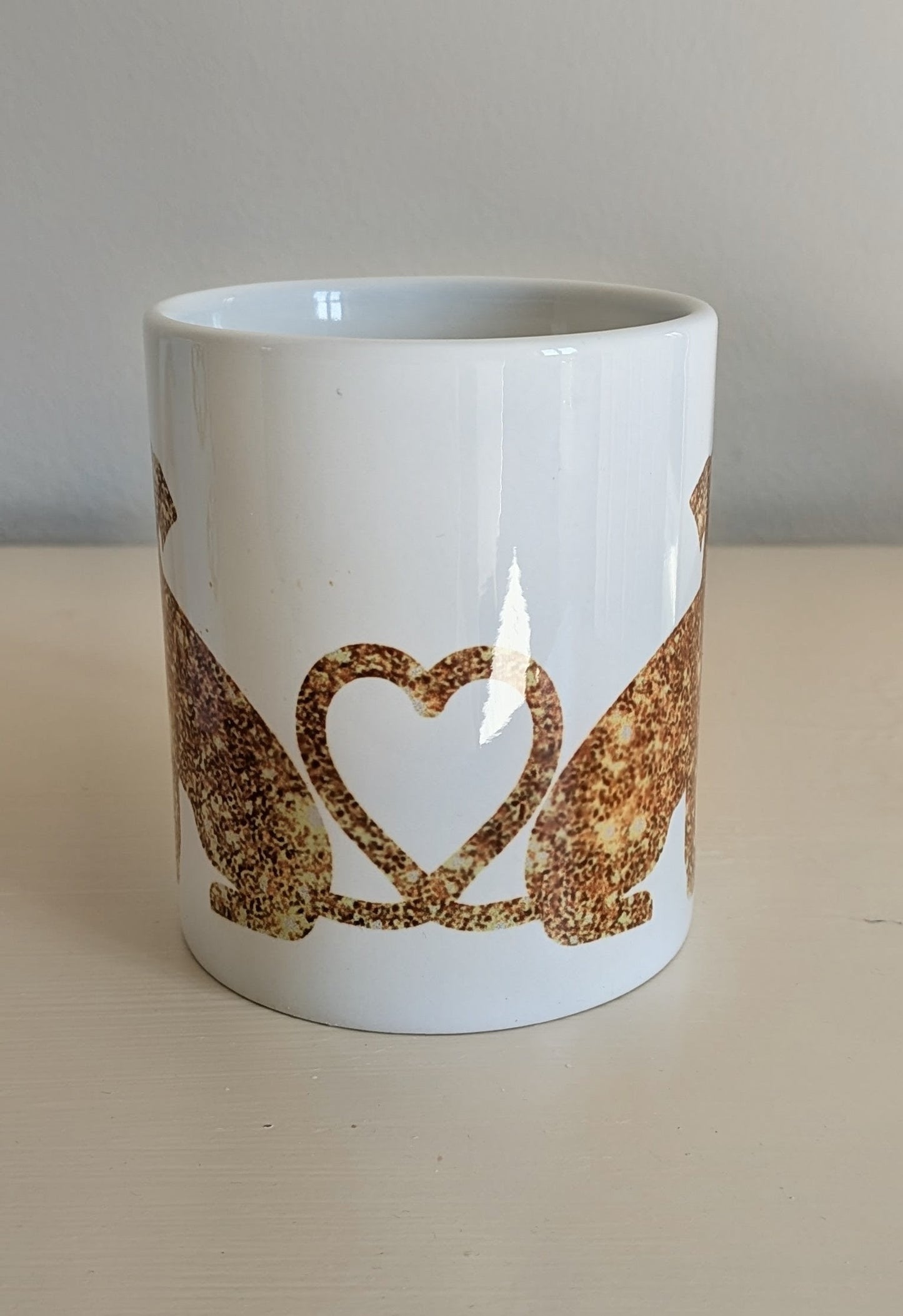 2 Dog mug set  (12oz mugs)
