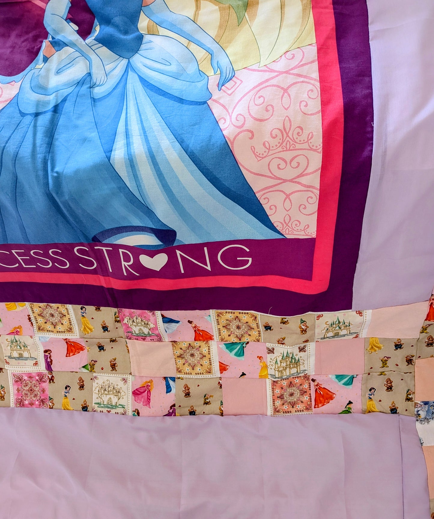 Princess patchwork quilt